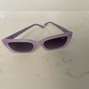 Quay Australia Purple Cat-Eye Sunglasses
